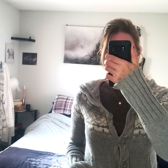 Zara Jaquard Fair Isle Cardigan ASO Hermion Granger - Picture 3 of 9